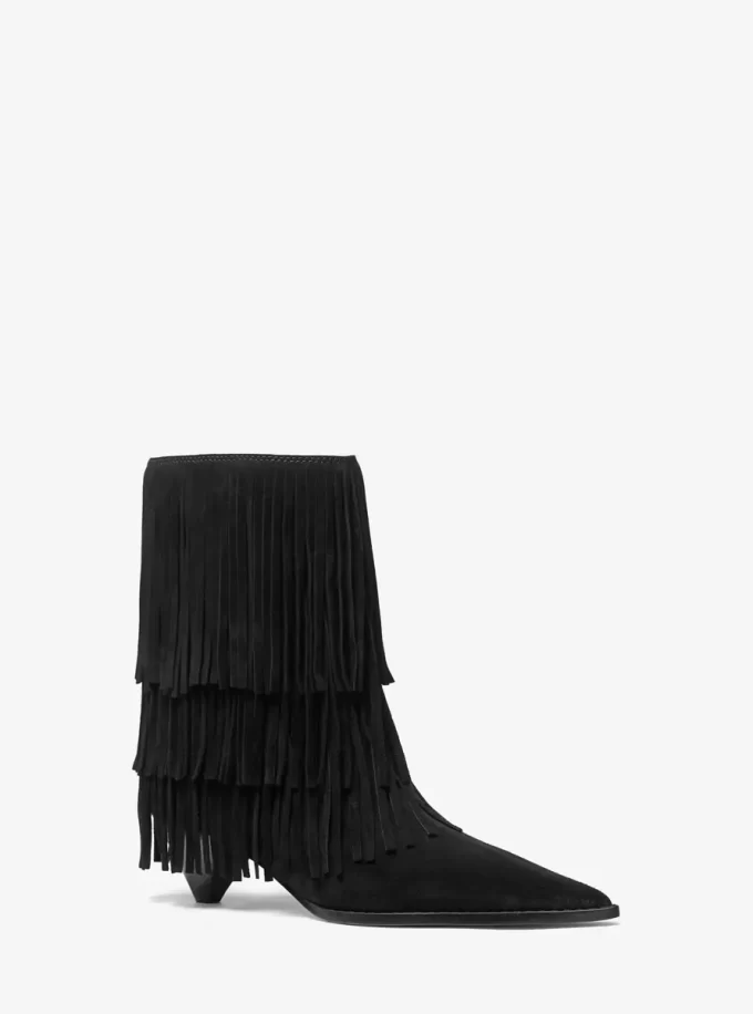Jayla Suede Fringed Ankle Boot Jayla Suede Fringed Ankle Boot