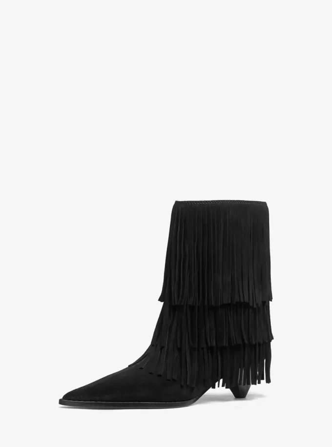 Jayla Suede Fringed Ankle Boot Jayla Suede Fringed Ankle Boot