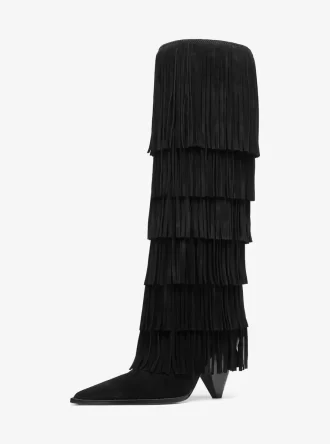 Jayla Suede Fringed Boot