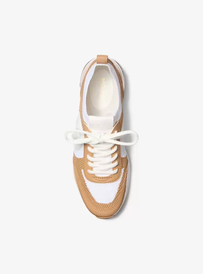 Jenkins Two-Tone Stretch Knit Trainer