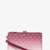 Jet Set Large Ombré Signature Logo Wristlet Jet Set Large Ombré Signature Logo Wristlet