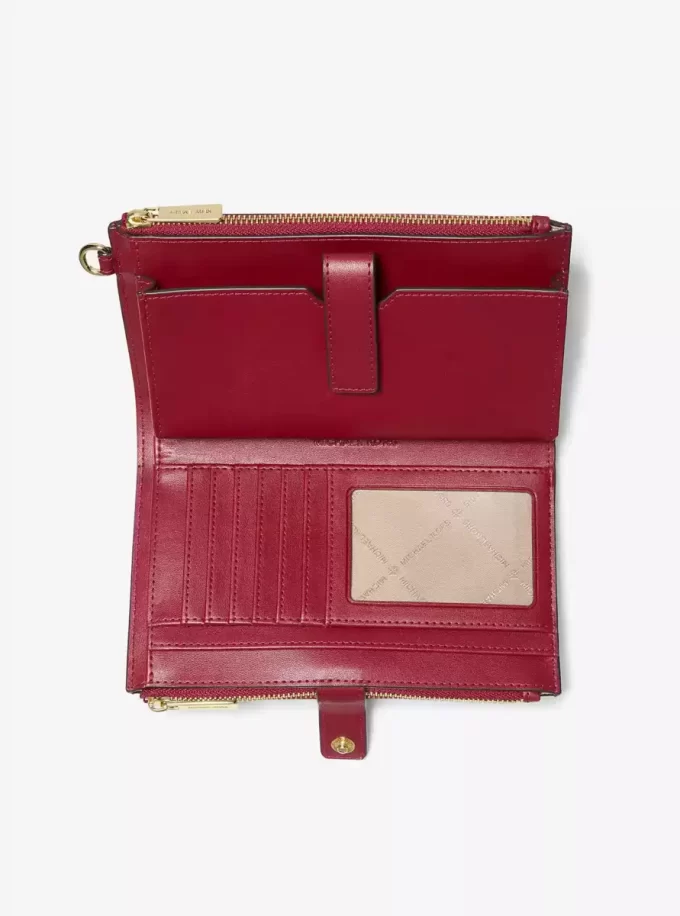 Jet Set Large Ombré Signature Logo Wristlet Jet Set Large Ombré Signature Logo Wristlet