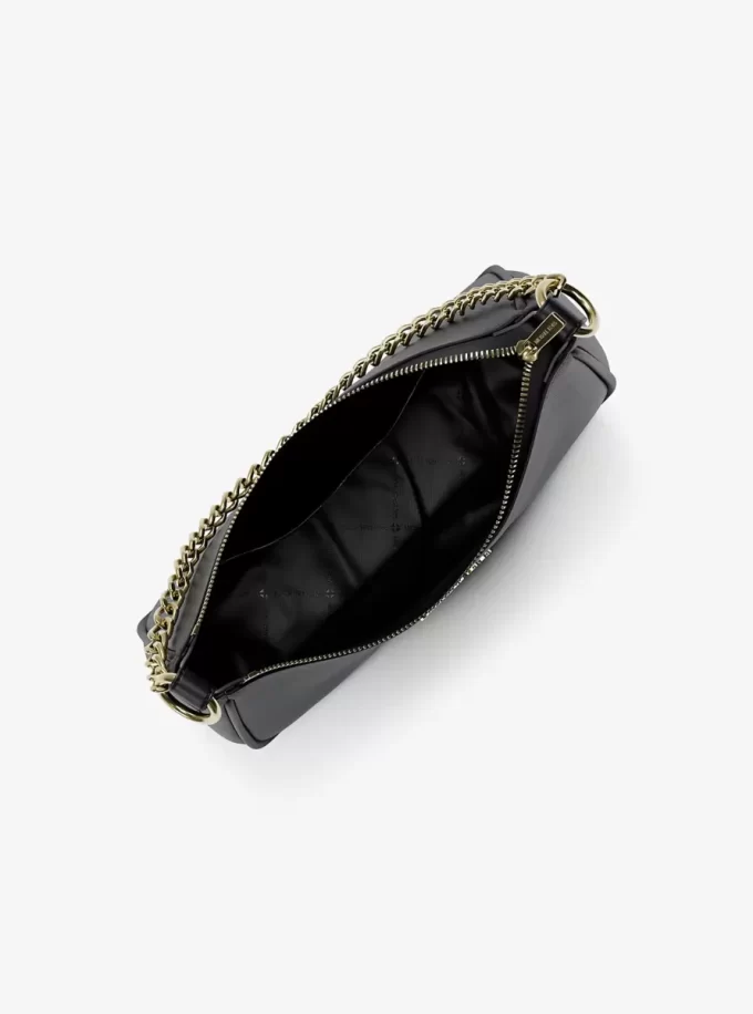 Jet Set Large Pebbled Leather Convertible Crossbody Bag Jet Set Large Pebbled Leather Convertible Crossbody Bag