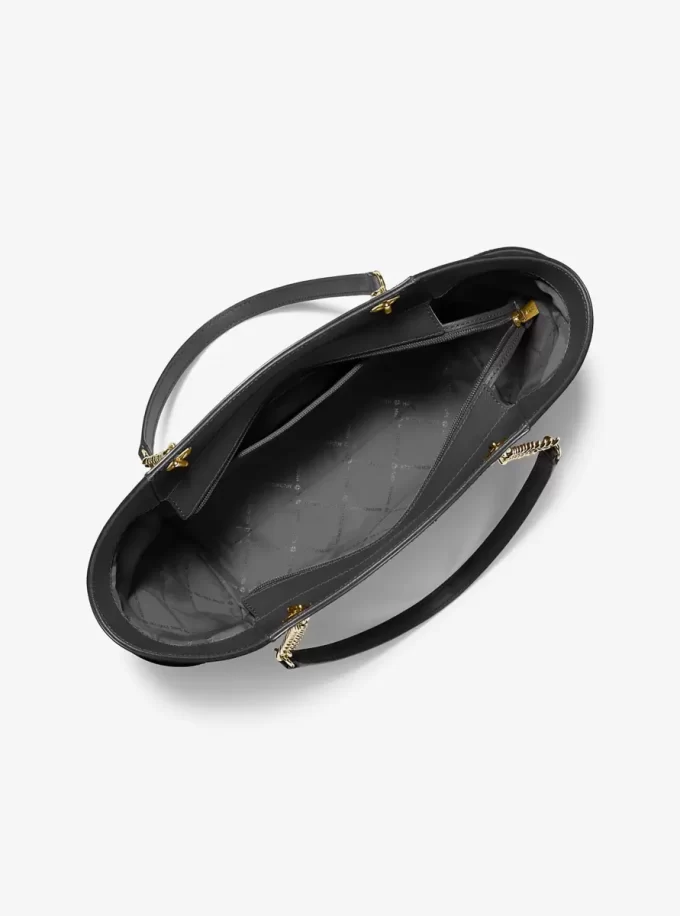 Jet Set Large Saffiano Leather Shoulder Bag