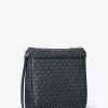 Jet Set Large Signature Logo Print Woven Crossbody Bag Jet Set Large Signature Logo Print Woven Crossbody Bag