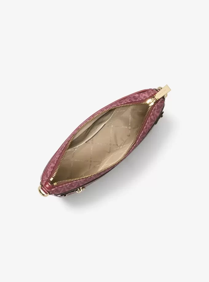 Jet Set Large Signature Logo Printed Crossbody Bag Jet Set Large Signature Logo Printed Crossbody Bag