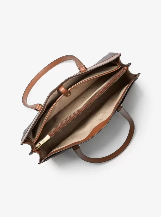 Jet Set Large Signature Logo Tote Bag Jet Set Large Signature Logo Tote Bag