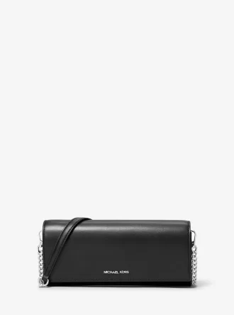 Jet Set Medium Leather Clutch