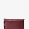 Jet Set Medium Pebbled Leather Convertible Wristlet Jet Set Medium Pebbled Leather Convertible Wristlet