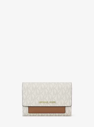 Jet Set Medium Signature Logo 2-in-1 Wallet