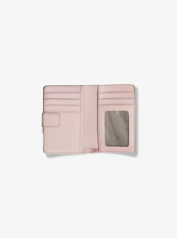 Jet Set Medium Signature Logo Bi-Fold Wallet