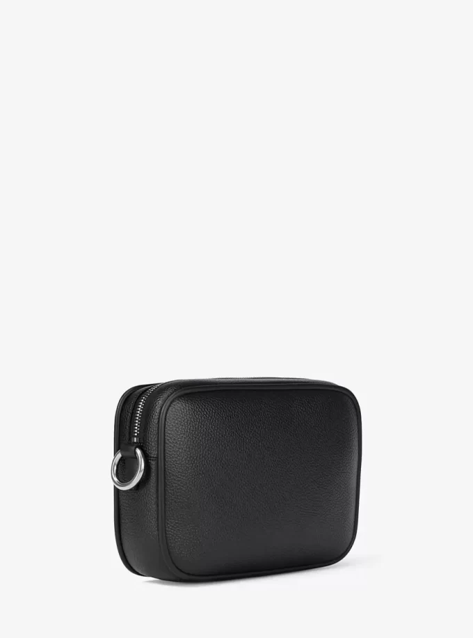 Jet Set Pebbled Leather Camera Crossbody Bag Jet Set Pebbled Leather Camera Crossbody Bag