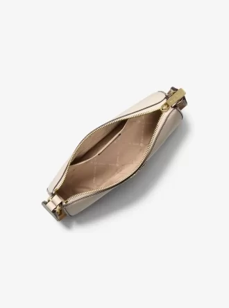 Jet Set Saffiano Leather Crossbody Bag with Case for Apple Airpods Pro