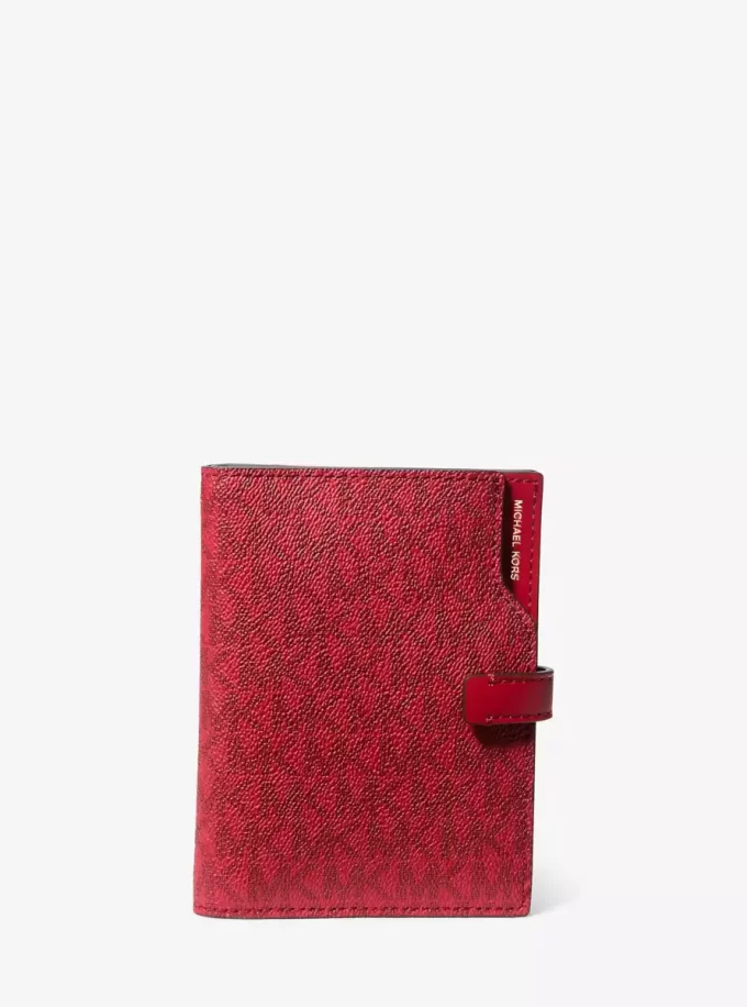 Jet Set Signature Logo Passport Wallet Jet Set Signature Logo Passport Wallet
