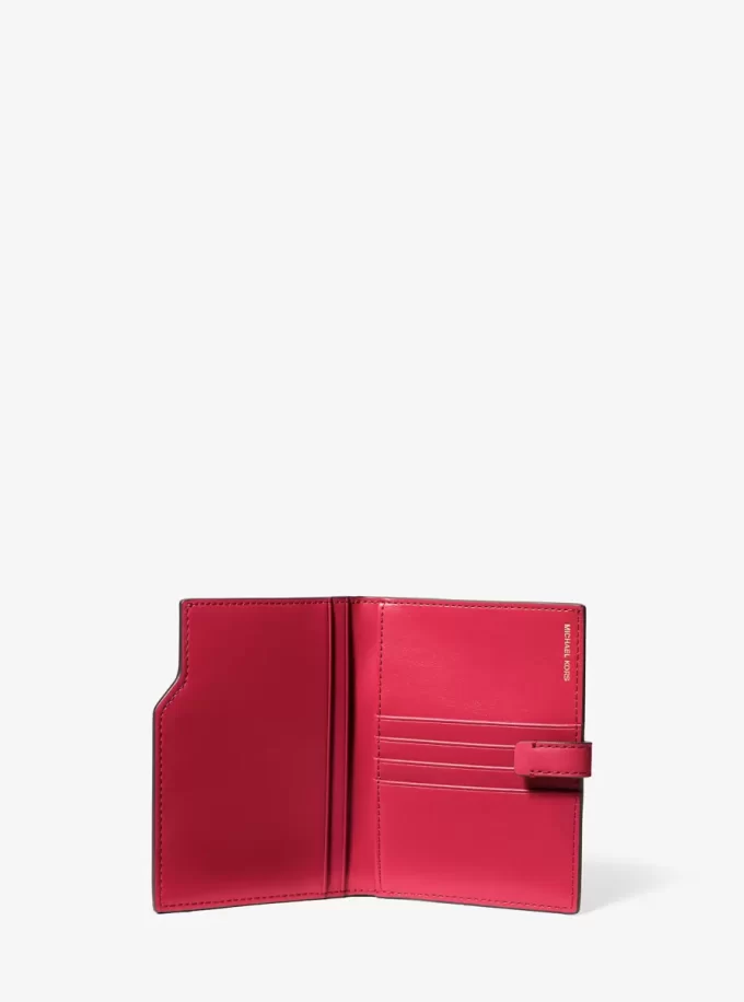 Jet Set Signature Logo Passport Wallet Jet Set Signature Logo Passport Wallet