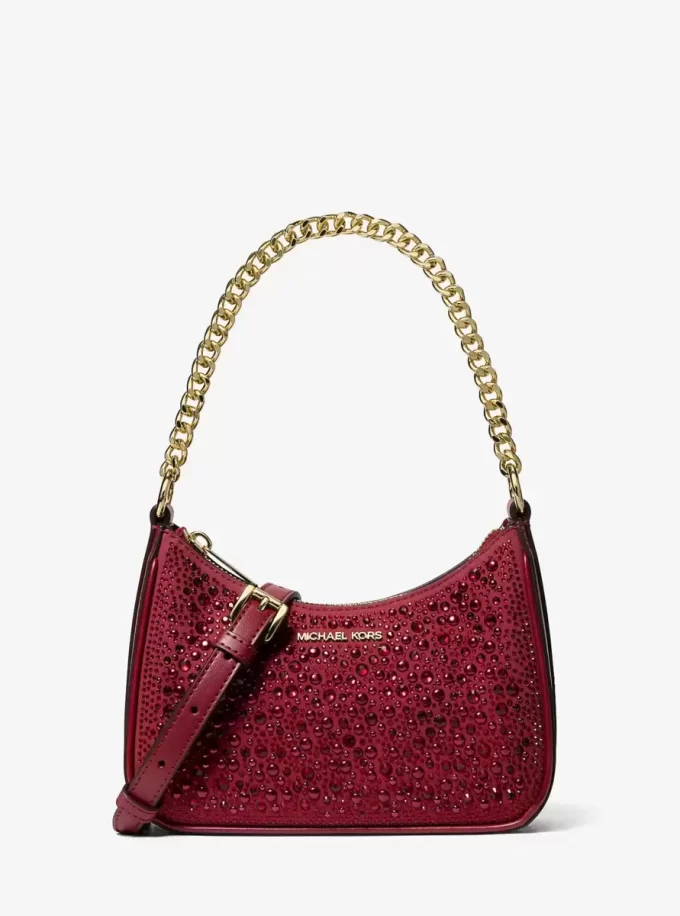 Jet Set Small Embellished Convertible Crossbody Bag