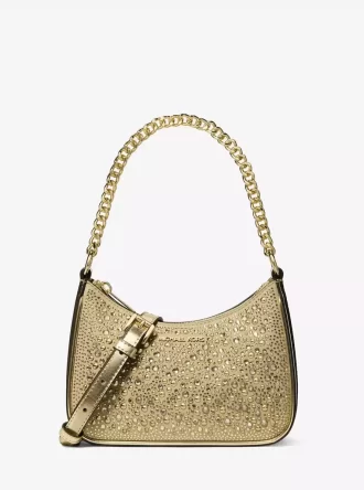 Jet Set Small Embellished Convertible Crossbody Bag