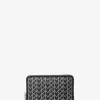 Jet Set Small MK2000 Logo Jacquard Wallet