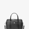 Jet Set Small Patent Duffel Crossbody Bag