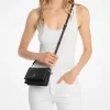 Jet Set Small Pebbled Leather Smartphone Convertible Crossbody Bag