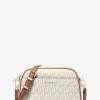 Jet Set Small Signature Logo Camera Crossbody Bag