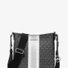 Jet Set Small Signature Logo Stripe Crossbody Bag Jet Set Small Signature Logo Stripe Crossbody Bag