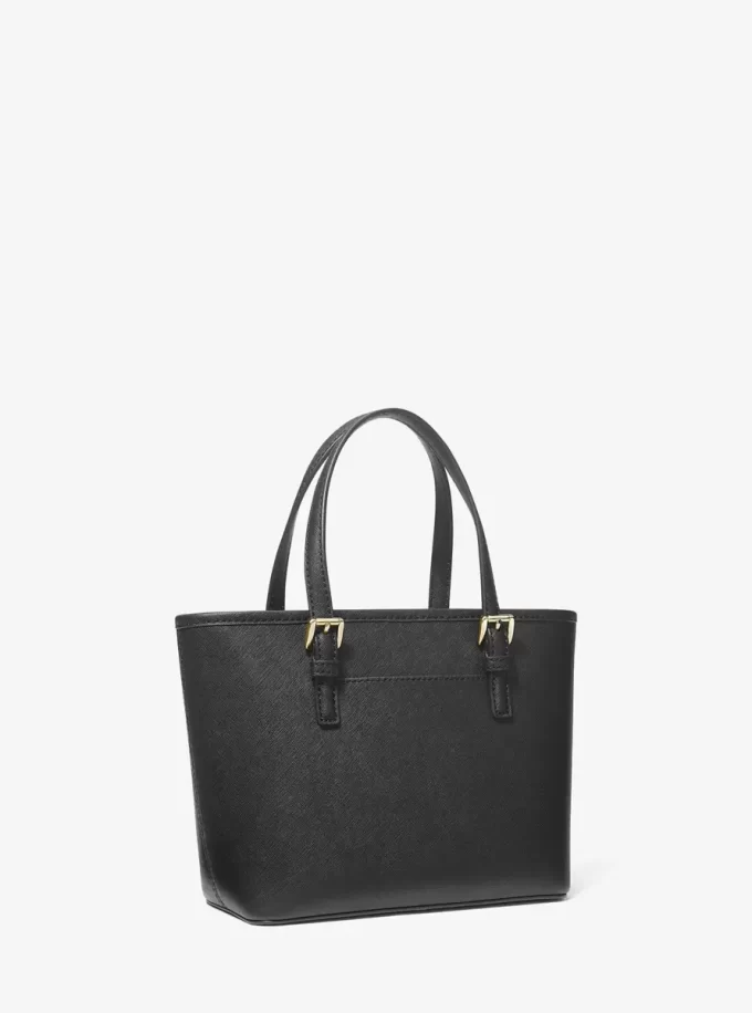Jet Set Travel Extra-Small Saffiano Leather Top-Zip Tote Bag Jet Set Travel Extra-Small Saffiano Leather Top-Zip Tote Bag