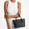 Jet Set Travel Extra-Small Saffiano Leather Top-Zip Tote Bag Jet Set Travel Extra-Small Saffiano Leather Top-Zip Tote Bag