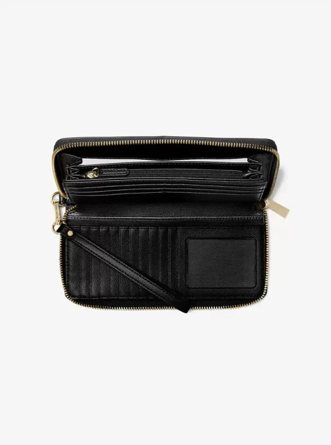Jet Set Travel Large Leather Continental Wallet Jet Set Travel Large Leather Continental Wallet