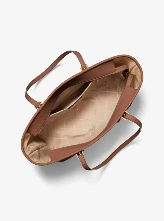 Jet Set Travel Large Saffiano Leather Tote Bag