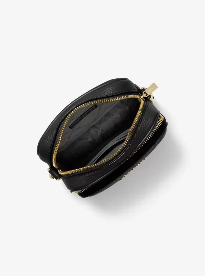 Jet Set Travel Medium Pebbled Leather Crossbody Bag Jet Set Travel Medium Pebbled Leather Crossbody Bag