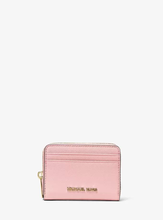 Jet Set Travel Medium Saffiano Leather Wallet