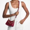 Jet Set Travel Pebbled Leather Convertible Crossbody Bag