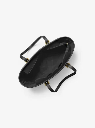 Jet Set Travel Small Saffiano Leather Top-Zip Tote Bag