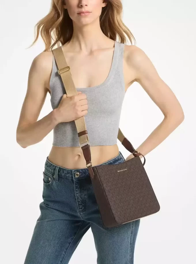 Jet Set Travel Small Signature Logo Messenger Bag Jet Set Travel Small Signature Logo Messenger Bag