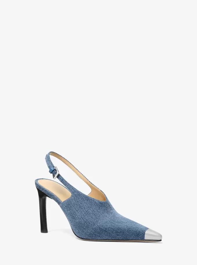Kasia Denim Slingback Pump Kasia Denim Slingback Pump