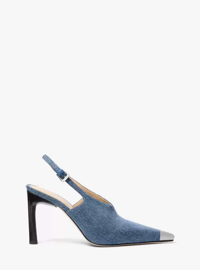 Kasia Denim Slingback Pump Kasia Denim Slingback Pump