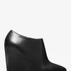 Kasia Leather Wedge Ankle Boot