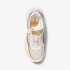 Katrina Signature Logo and Metallic Lizard Embossed Trainer