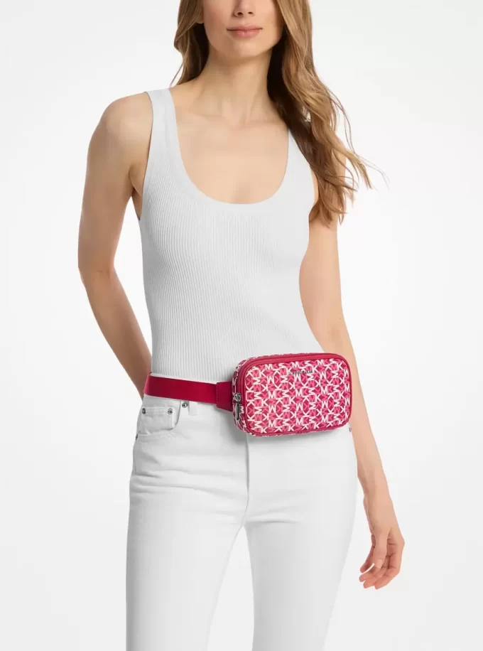 Khai Small Logo Printed Sling Pack Khai Small Logo Printed Sling Pack