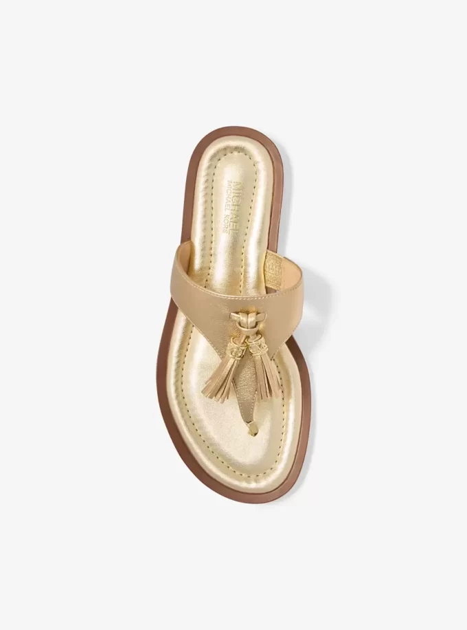 Kiernan Metallic Leather Sandal Kiernan Metallic Leather Sandal