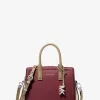 Laila Extra-Small Color-Block Leather Crossbody Bag