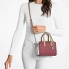 Laila Extra-Small Color-Block Leather Crossbody Bag