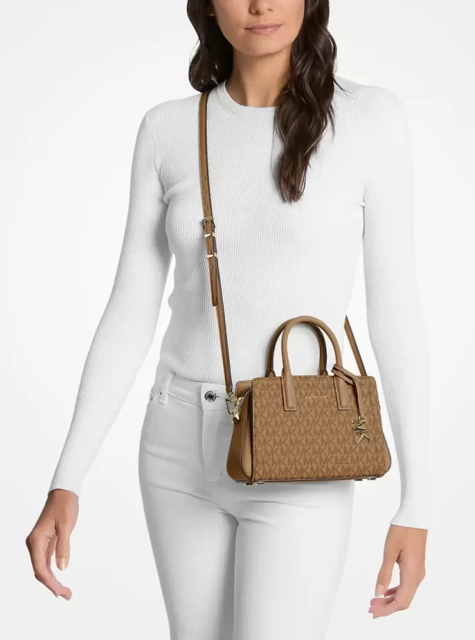 Laila Extra-Small Signature Logo Crossbody Bag