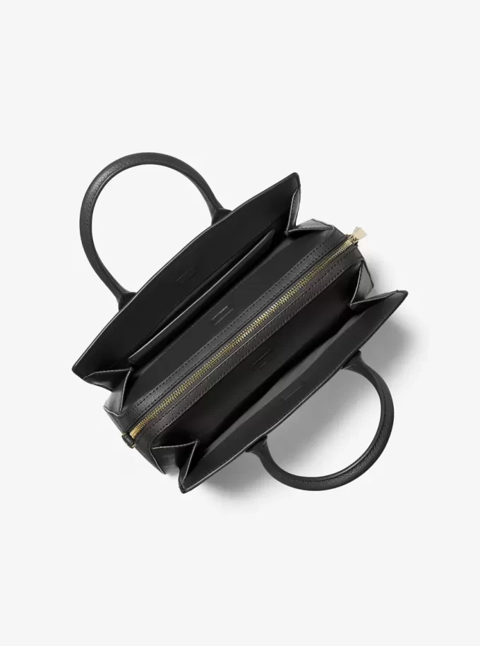 Laila Medium Leather Satchel