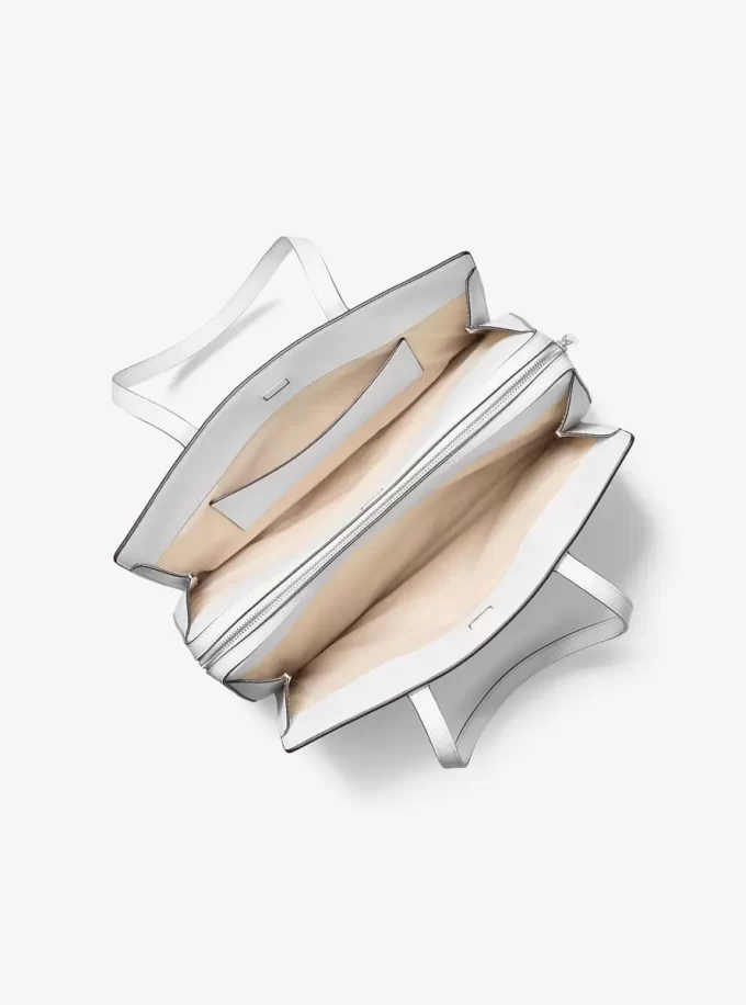 Laila Medium Pebbled Leather Tote Bag Laila Medium Pebbled Leather Tote Bag