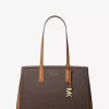 Laila Medium Signature Logo Tote Bag