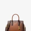 Laila Small Burnished Leather Satchel