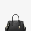 Laila Small Pebbled Leather Satchel Laila Small Pebbled Leather Satchel