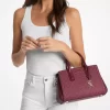 Laila Small Signature Logo Satchel